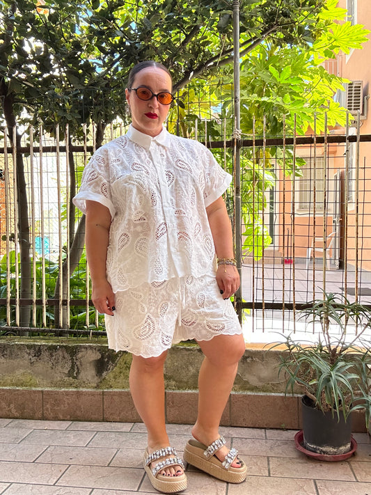 COORDINATO LUMINA IN PIZZO SANGALLO