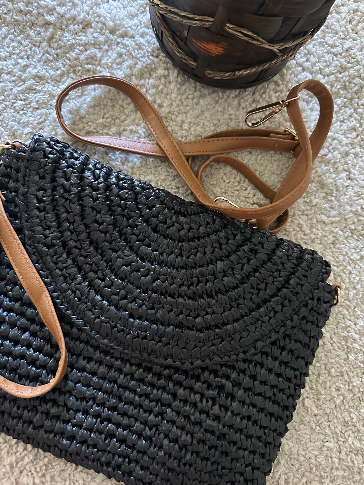 POCHETTE IN PAGLIA ✨