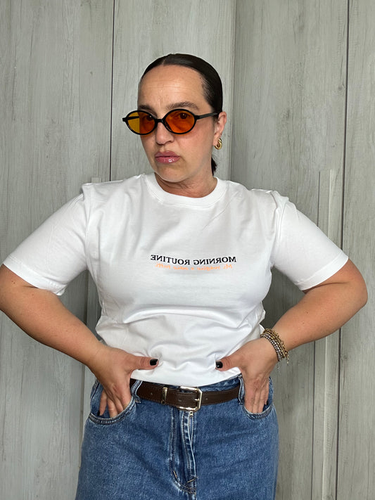T-SHIRT LUMINA “MORNING ROUTINE”
