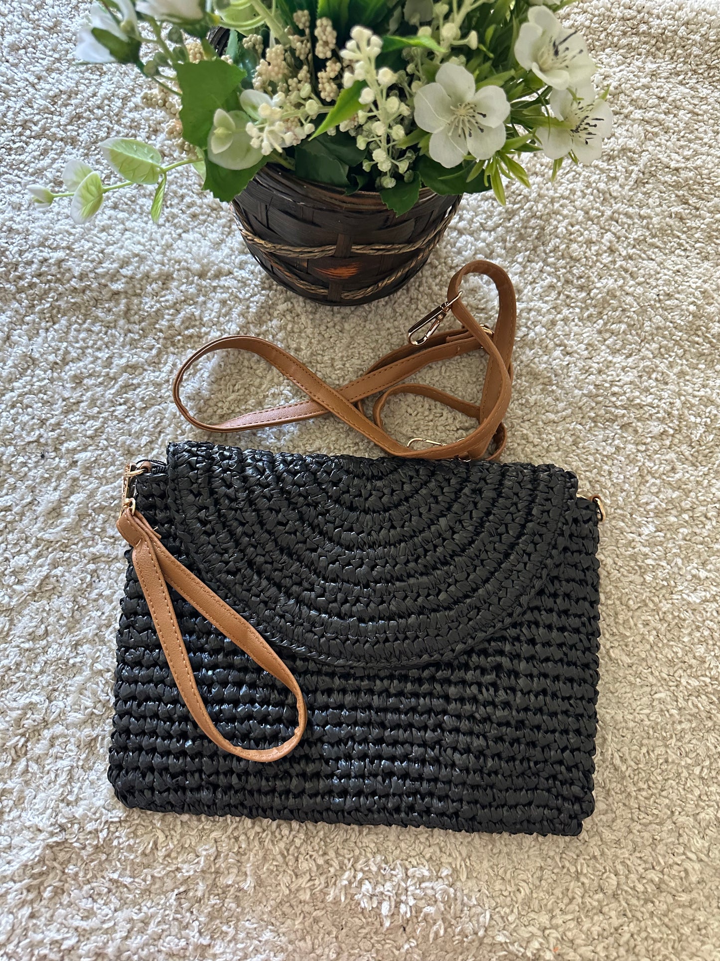 POCHETTE IN PAGLIA ✨