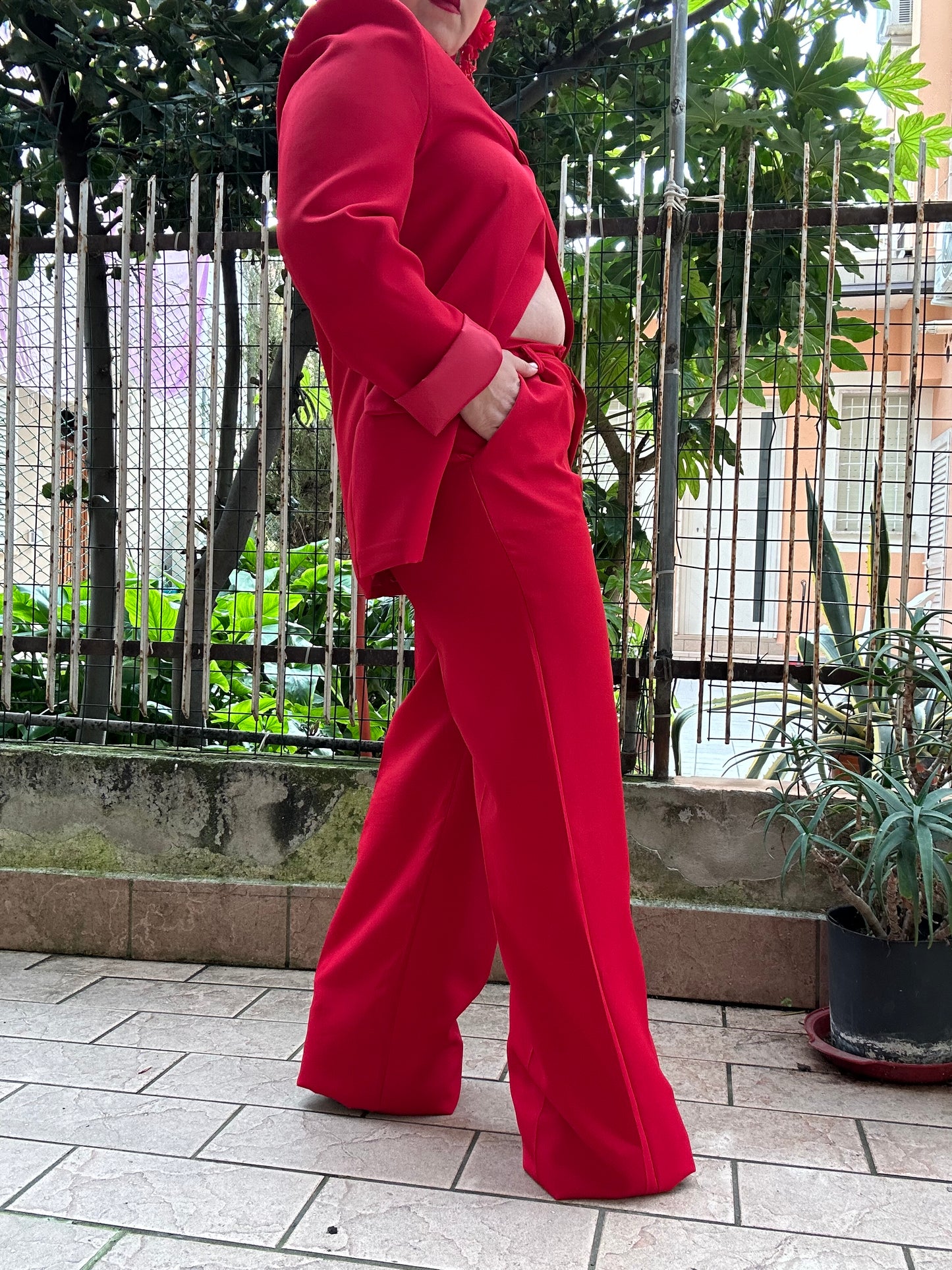COMPLETO GIULIA ROSSO