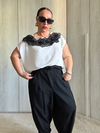 BLUSA PETALI NERI 🖤✨