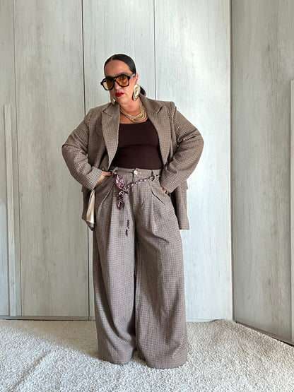 Pantalone Pied De Poule