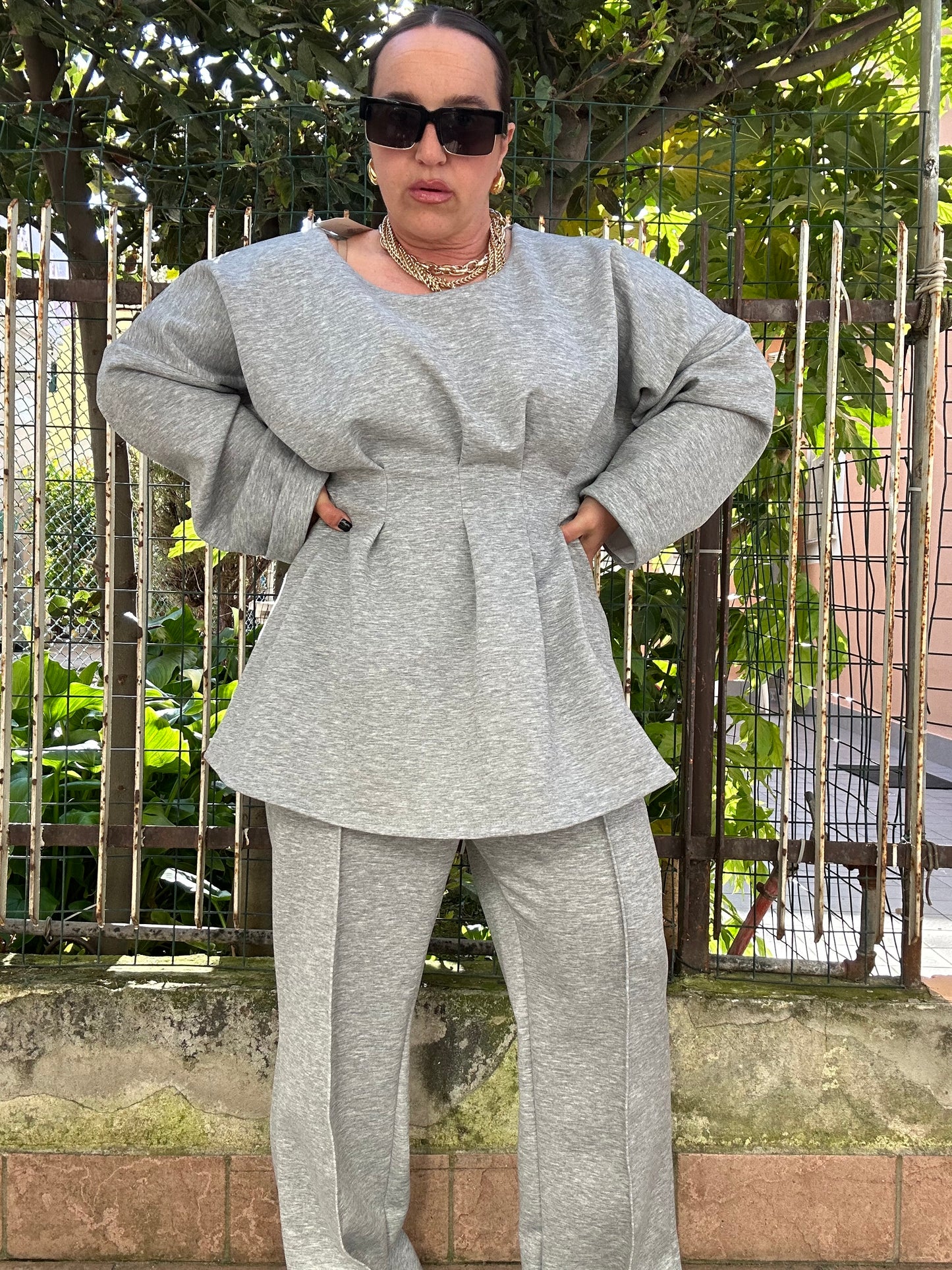 COORDINATO NADIA GRIGIO